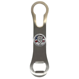 Donald Trump w/ Flag Bottle Opener