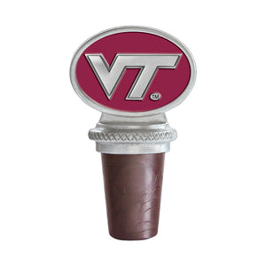 Virginia Tech University VT Logo Bottle Stopper