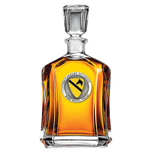 1st Cavalry Division Capitol Decanter