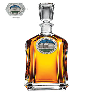 White House Building Capitol Decanter