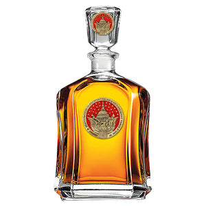 Trump & Vance  Inauguration 2025 Capitol Decanter 24K Gold Plated Limited Edition