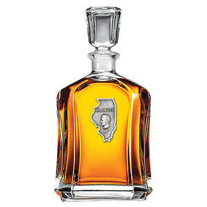 Illinois Capitol Decanter