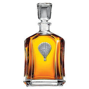 Hot Air Balloon Capitol Decanter