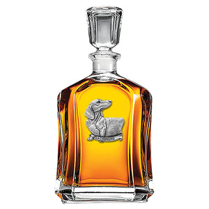 Dachshund Capitol Decanter