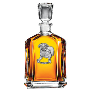 Jack Russell Terrier Capitol Decanter