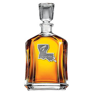 Louisiana Capitol Decanter