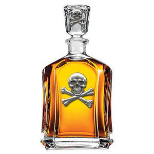 Skull and Bones Capitol Decanter