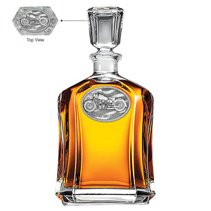 Motorcycle Capitol Decanter
