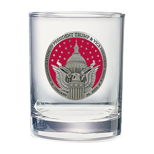 Trump & Vance  Inauguration 2025 Double Old Fashioned Glass