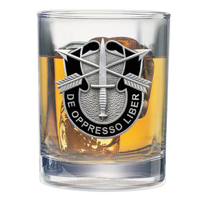 Special Forces Double Old Fashioned Glass