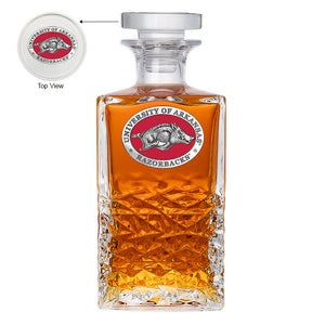 University of Arkansas Heritage Decanter
