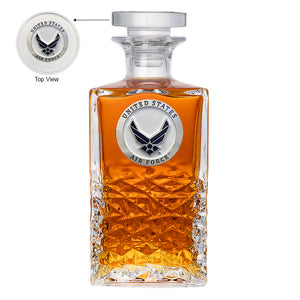 Air Force Wings Heritage Decanter
