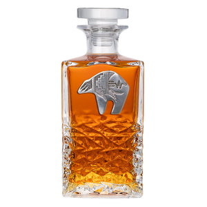 Bear Fetish Heritage Decanter