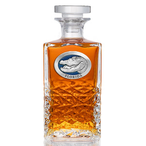 Alligator w/ Florida Heritage Decanter