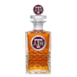 Texas A&M University  Heritage Decanter with 3D Top