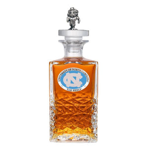 University of North Carolina Heritage Decanter with 3D Top