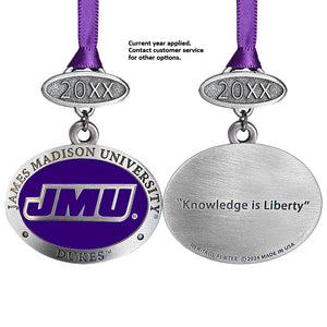 James Madison University Ornament