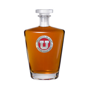 University of Utah Royal Decanter