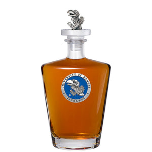 University of Kansas Royal Decanter w/ 3D Top