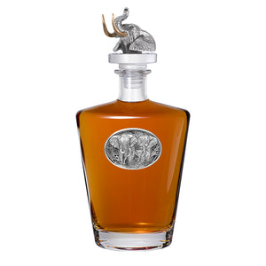 Elephant Royal Decanter with 3D Top