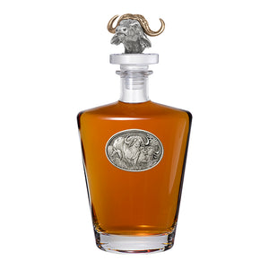Cape Buffalo Royal Decanter with 3D Top