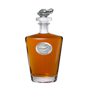 Alligator Royal Decanter with 3D Top