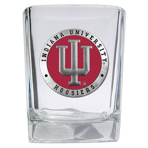 Indiana University Square Shot Glass