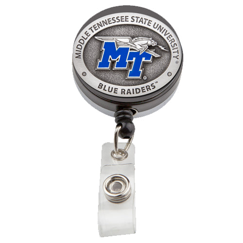 Middle Tennessee State University Badge Reel - Fine Pewter Gifts