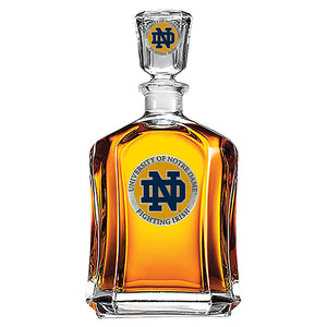 University of Notre Dame Capitol Decanter