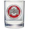OHIO STATE UNIVERSITY DOUBLE OLD FASHIONED GLASS