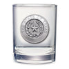 Texas Seal Double Old Fashioned Glass