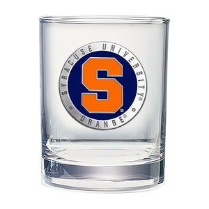 Syracuse University Double Old Fashioned Glass