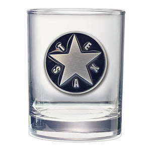 Republic of Texas Double Old Fashioned Glass