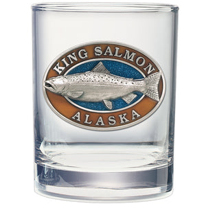 King Salmon Double Old Fashioned Glass