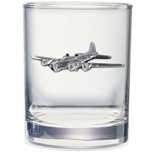 B-17 Double Old Fashioned Glass