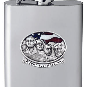 Mt Rushmore Flask