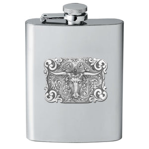 Longhorn, Western, Flask