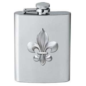 Fleur de lis Flask
