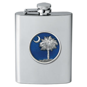 South Carolina Palmetto Flask