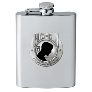 P.O.W. M.I.A. Flask