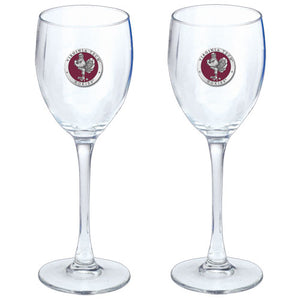Virginia Tech University Hokies Goblets (Set Of 2)