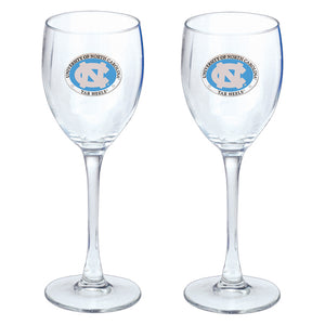 University of North Carolina Goblets (Set of 2)