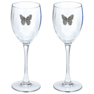 Butterfly Goblets (Set Of 2)
