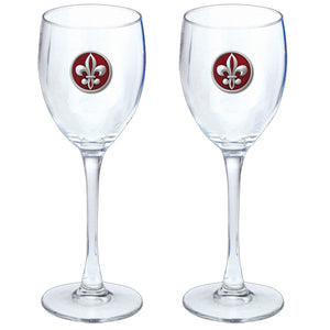Fleur de Lis #2 Goblets (Set Of 2)