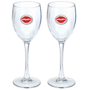 Lips Goblets (Set Of 2)
