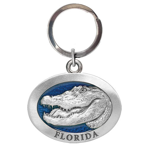 Heritage Pewter Louisiana Key Chain - Fine Pewter Gifts