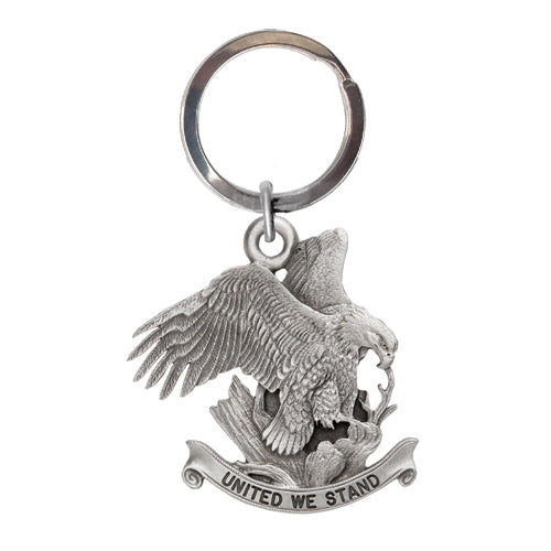 Heritage Pewter Louisiana Key Chain - Fine Pewter Gifts