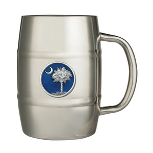 South Carolina Palmetto Keg Mug