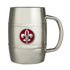 Fleur de Lis #2 Keg Mug