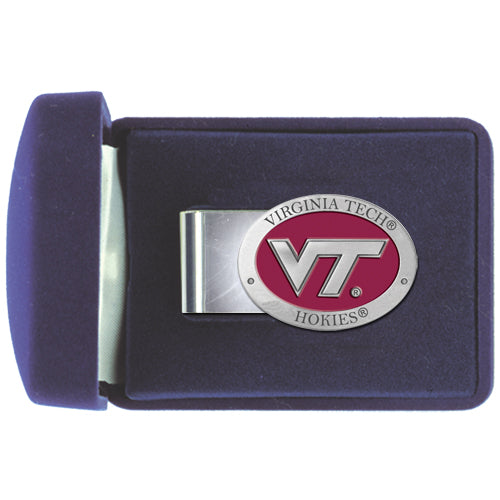 Virginia Tech University VT Logo Key Chain - Fine Pewter Gifts